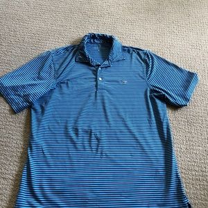 MENS VINEYARD VINES STRIPED POLO